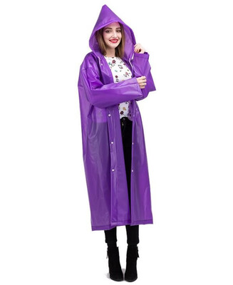 

HaoJie Environmentally friendly eva raincoat adult windproof 12823