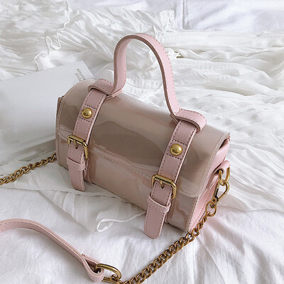 

Tailored Woman Trendy Clear Jelly Shoulder Bags Ladies Campus Style Leisure Messenger Bag