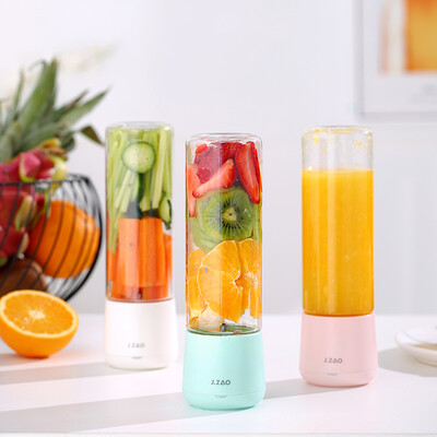 

Beijing Tokyo juicer fruit&vegetable machine cooking machine portable charging mini wireless accompanying glasses moonlight white mint green double cup