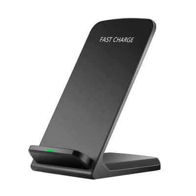 

Qi Wireless Fast Charger Charging Stand Dock Pad for Samsung Galaxy S8 S8 Note 8 iPhone X 8 Plus 8