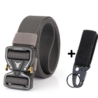 

Fashion Canvas Belt Tactical Designer Men Belts for Jeans Casual Thick Nylon Army Belt Metal Buckle Waist Belt Accessories Gift