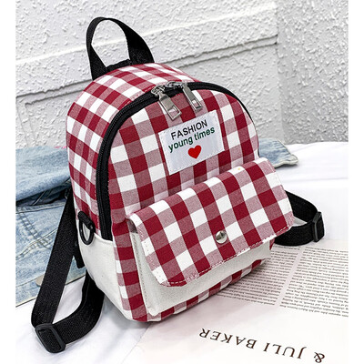

Womens 2019 New Fashion Trend Color Matching Backpack