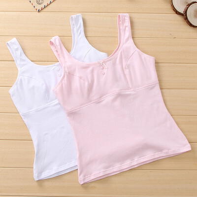 

Developmental underwear middle school students suspenders vest cotton plus long base coat chest double thick padded leak-proof tub