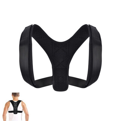 

Men Women Fashion Posture Corrector Adjustable Clavicle Back Support Brace