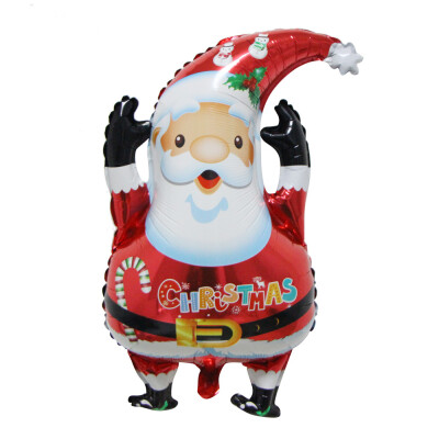 

〖Follure〗Large Santa Claus Aluminum Foil Balloon Christmas Party Decoration Merry Xmas LR