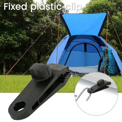 

1020pcs Tent Tarp Tarpaulin Clamp Buckle Heavy Duty Reusable Fixed Clip Camping Tool