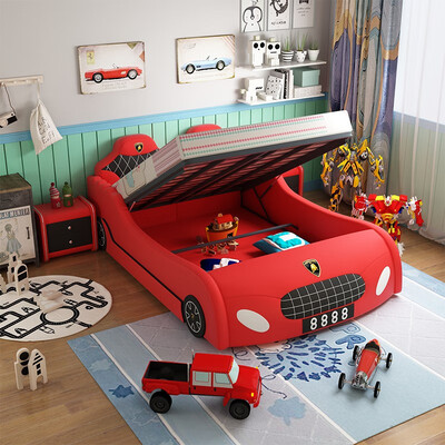 

Car bed bedside table is durable safety fence smooth lines avoid bumping