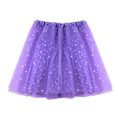 

Roseonmyhand Womens Pleated Gauze Short Skirt Adult Tutu Dancing Skirt