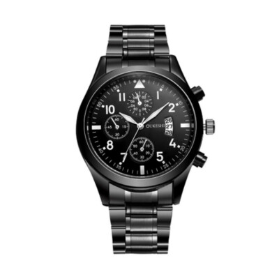 

Oukeshi Men Fashion Stainless Steel Band Sports Watch with Calendar