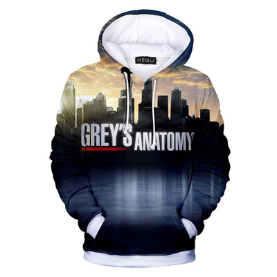 

Herqw61 Mens Fashion Greys Anatomy Sloan Memorial Hospital Hoodie Casual Long Sleeve Sweatshirt