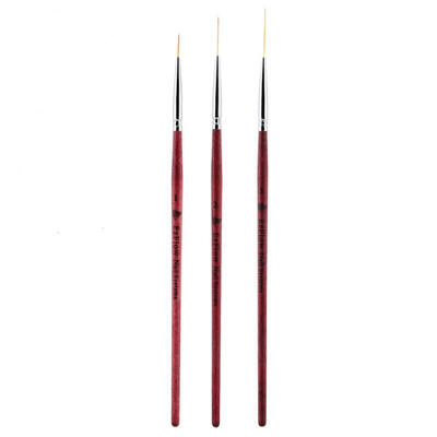 

Greensen 3pcs Nail Art Liner Painting Mane Brush Pen Drawing Nail DIY Manicure Tool Set
