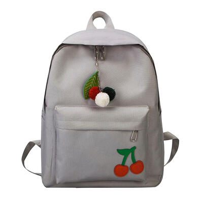 

Cute Cherry Women Girls Canvas Backpacks Travel Casual Shoulder School Bags