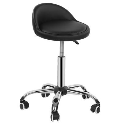 

Greensen Adjustable Salon Stool Hydraulic Saddle Rolling Chair Lift Salon Saddle Stool Saddle Adjustable Chair