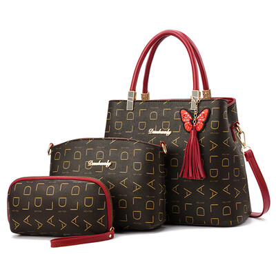 

The trend of women is full of middle-aged womens bags fashion large capacity handbags one shoulder one shoulder