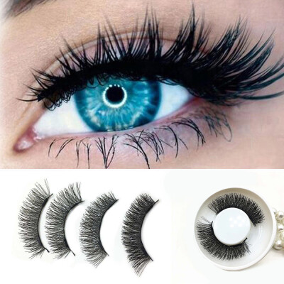 

〖Follure〗1 Pair 3D Magnetic False Eyelashes Lashes Reusable False Magnet