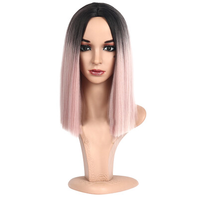 

〖Follure〗Synthetic Hair 16 Inches Straight Hair Wig For Black Hair Women Synthetic Wig