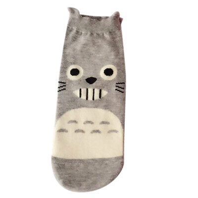 

Cute Thick Cotton Socks Women Cartoon Little Monsters Exquisite Embroidered Pattern Home Socks