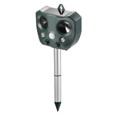 

Outdoor Ultrasonic Mole Repellent Solar Power Mosquito Mouse Pest Repeller