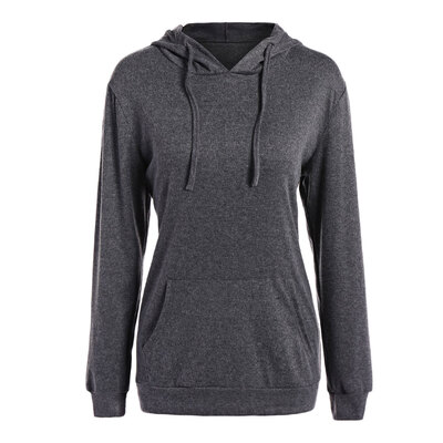 

Kangaroo Pocket Pullover Drawstring Hoodie