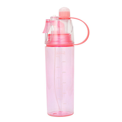 

Siaonvr Sport Cycling Mist Spray Water Gym Beach Bottle Leak-proof Drinking Cup