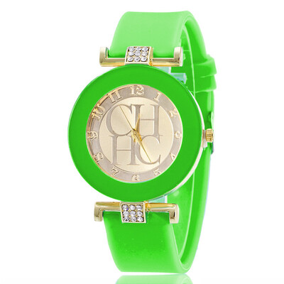 

Fashion Silicone Quartz Watch CHHC Candy Color Girls Fashion Quartz Watch