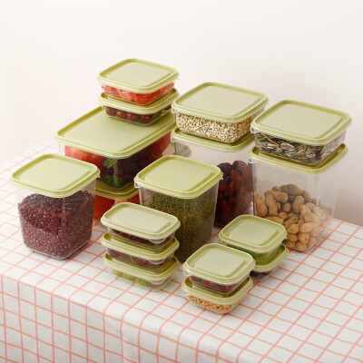 

Toponeto Kitchen Storage Box Sealing Food Preservation Plastic Fresh Pot Container