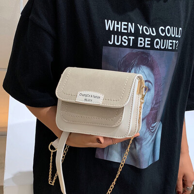 

Net red chain bag handbag 2019 new wave fashion shoulder bag summer small fresh ins senior sense Messenger bag
