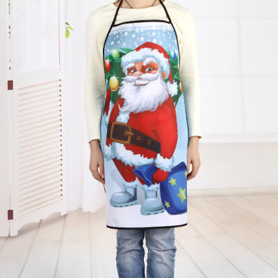 

Tailored Christmas Decoration Waterproof Apron Christmas Dinner Party Apron