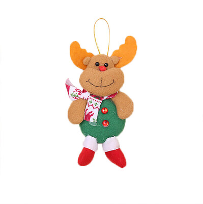

Tailored Christmas Ornaments Gift Santa Claus Snowman Tree Toy Doll Hang Decorations