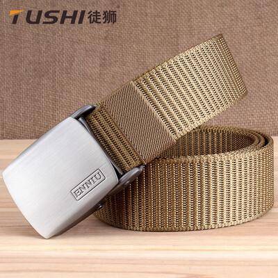 

Outdoor equipment belts Thick canvas nylon belts Tactical field belts can be set