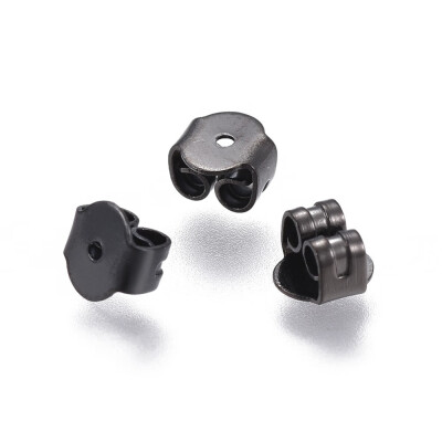 

304 Stainless Steel Ear Nuts Gunmetal 5x5x35mm Hole 08mm