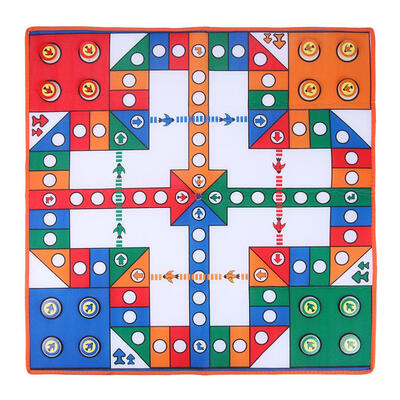 

Baby Playing Rug Game Pad Flying Chess Carpet Kids Education Developing Mat