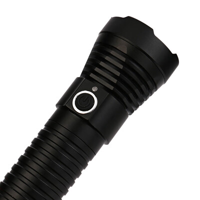 

Saidsome 12000lm XML T6 LED Zoom Flashlight 18650 Torch USB Rechargeable Lamp Light Set flashlight lamp