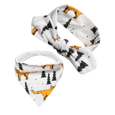 

Lovely Infant Boy Girl Trunks Headband Velvet Plus Scarf Baby Toddler Kids Headwear Suit Baby Accessories sets