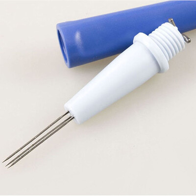 

Gobestart Felting Tool Felting Needle Handle With 3 Needles Wool Embroidery Pen Holder