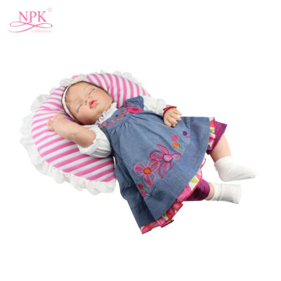 

27in Reborn Baby Rebirth Doll Kids Gift Cloth Material Body