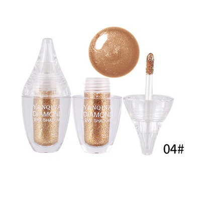 

Glitter Liquid Eyeshadow Waterproof Long Lasting Shimmers Metallic Eye Makeup
