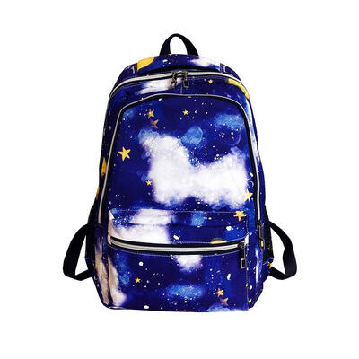 

Printing Travel Backpacks Women School Bags Large Capacity Canvas Knapsack