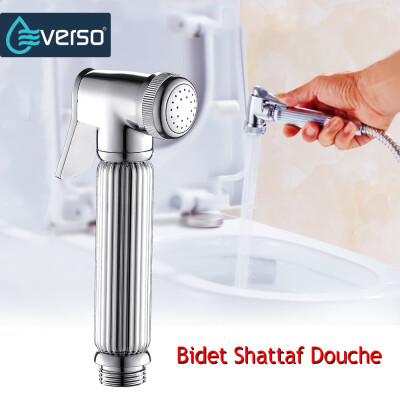 

EVERSO Bathroom Hand Held Toilet Bidet Sprayer Washing Shower Head Flusher Flushing Clean Bidets Zinc Alloy Body