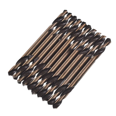 

10pcs 4MM Diam HSS Double Ended Stub Metal Drill Bits End Stell Tools Supplies