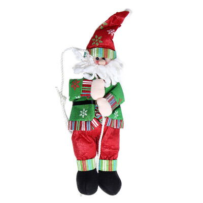 

Tailored Christmas Santa Rope Dolls Climbing Tree Hanging Decorations Holiday Accessories