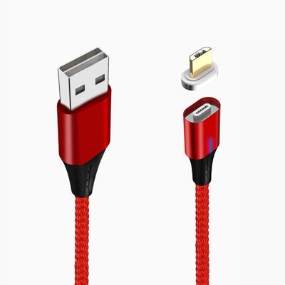 

Dual USB Magnetic Connector 1m 3A QC30 Fast Charging Data Cable Wire Cord