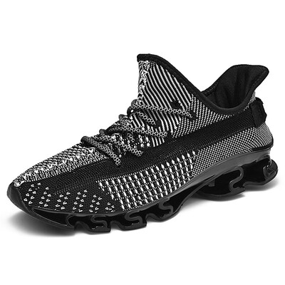 

2019 summer new knife shoes mens breathable low to help running shoes students Korean sports shoes coconut shoes men