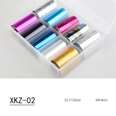 

Toponeto Star Paper Set Nail 10Color Star Paper Box To Transfer Printed Cellophane Stickers
