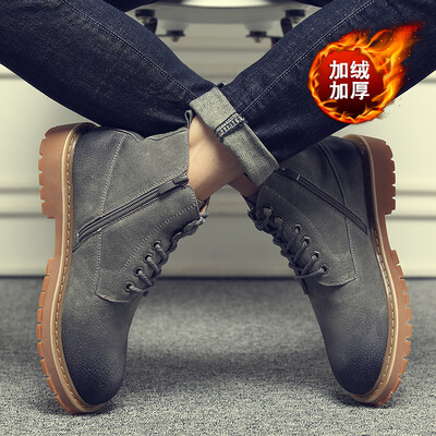 

Martin boots mens high to help Chelsea England leather mens shoes retro tooling boots desert boots