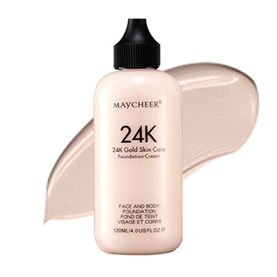 

120ml Face Sun Block Full Cover Base Foundation Cream Concealer Waterproof Make Up Liquid Foundation Makeup Cosmetics