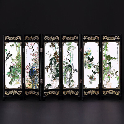 

Antique ornaments featuring gifts Chinese style panda screen traditional crafts