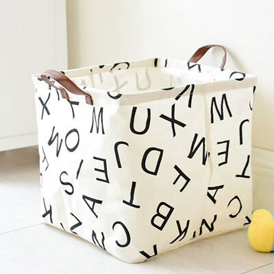 

Gobestart Foldable Bathroom Dirty Clothes Laundry Storage Buckets Box Bag