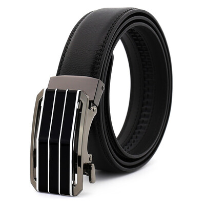 

Famous Brand Belt Men Top Quality Genuine Luxury Leather Belts for MenStrap Male Metal Automatic Buckle mens belts LY1180-277