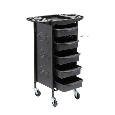 

New fashion Beauty Salon Trolley Spa Styling Station Equipment Rolling Storage Tray Cart Hairdresss Trolley